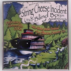 THE STRING CHEESE INCIDENT W/ BLIND BOYS Mid Winter Music Festival 2001 Poster